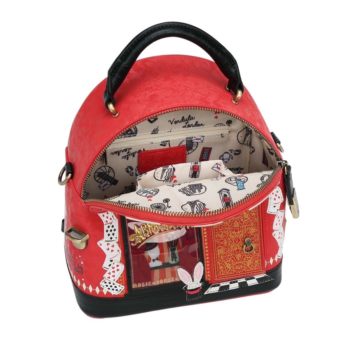Vendula House of cards Magic Shop Nova Mini Backpack