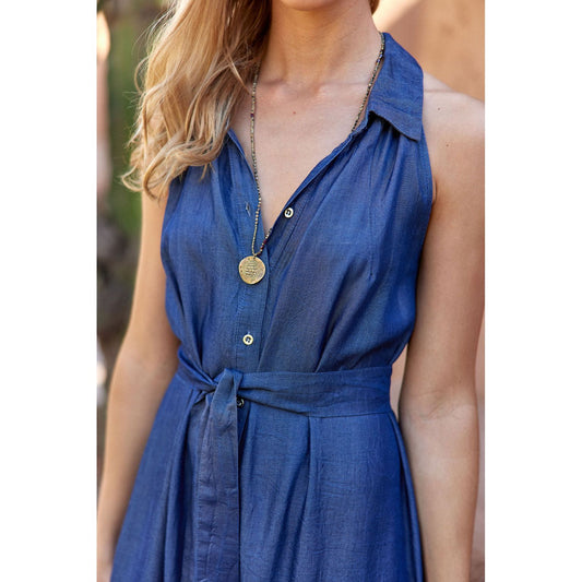 Lauren Vidal Denim Dress