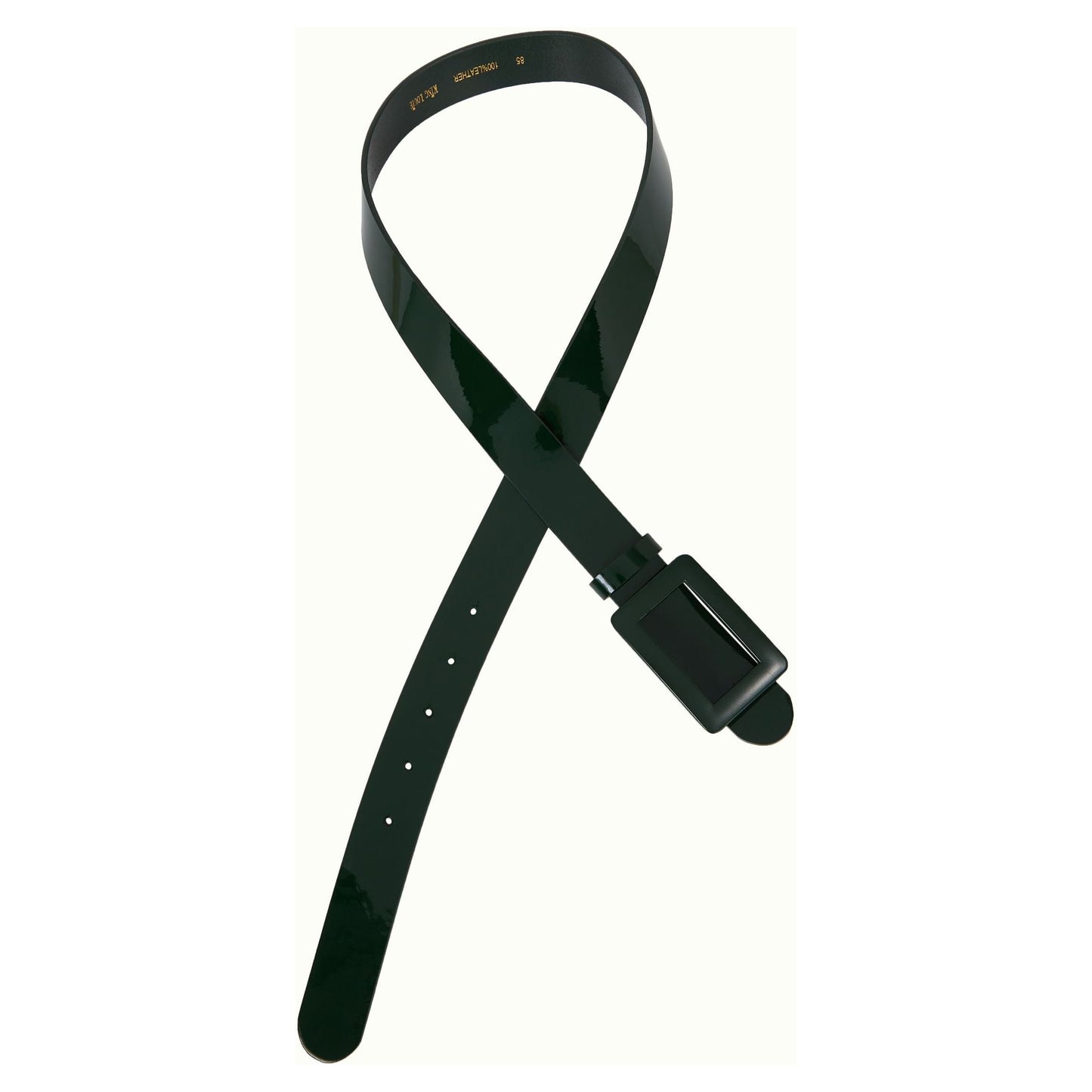 King Louie Patent Belt (Green or Burgundy)