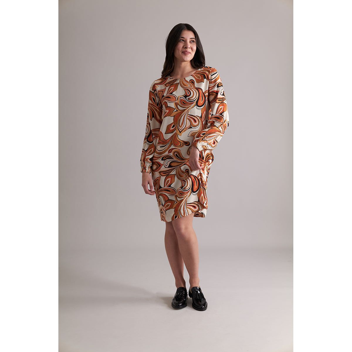 Foil Centre Shifting Gears Dress Boho Rhapsody