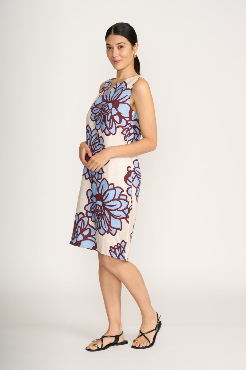 Foil Bloom Sun-Sational Dress