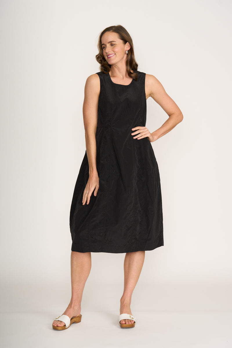 Foil Black Premier Dress