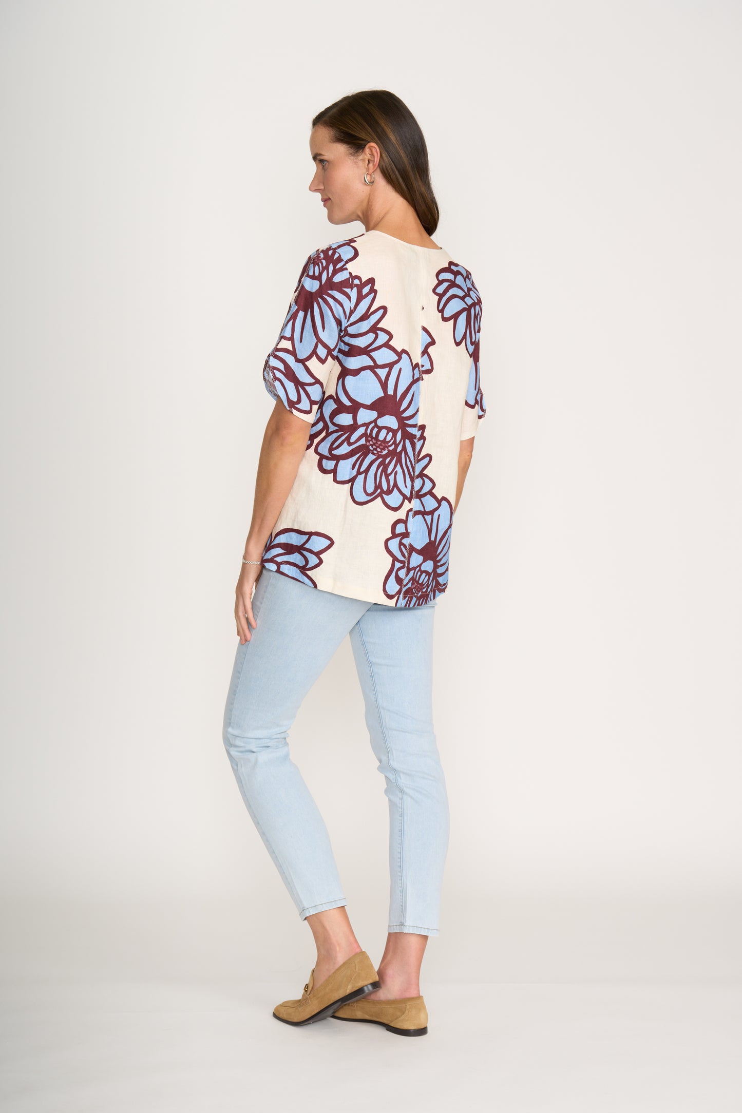 Foil Bloom Delightful Top