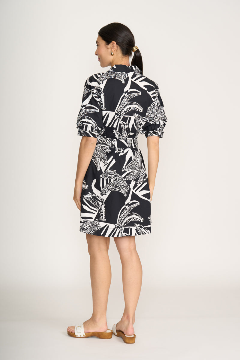 Foil Going Bananas Good Impression Dress