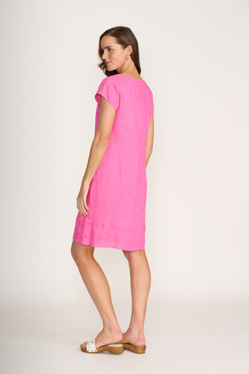 Foil Hot Pink Festival Dress