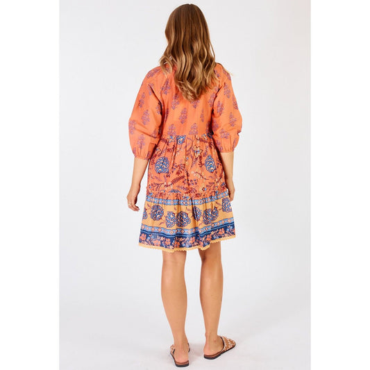 Lula Life Raine Dress tangerine