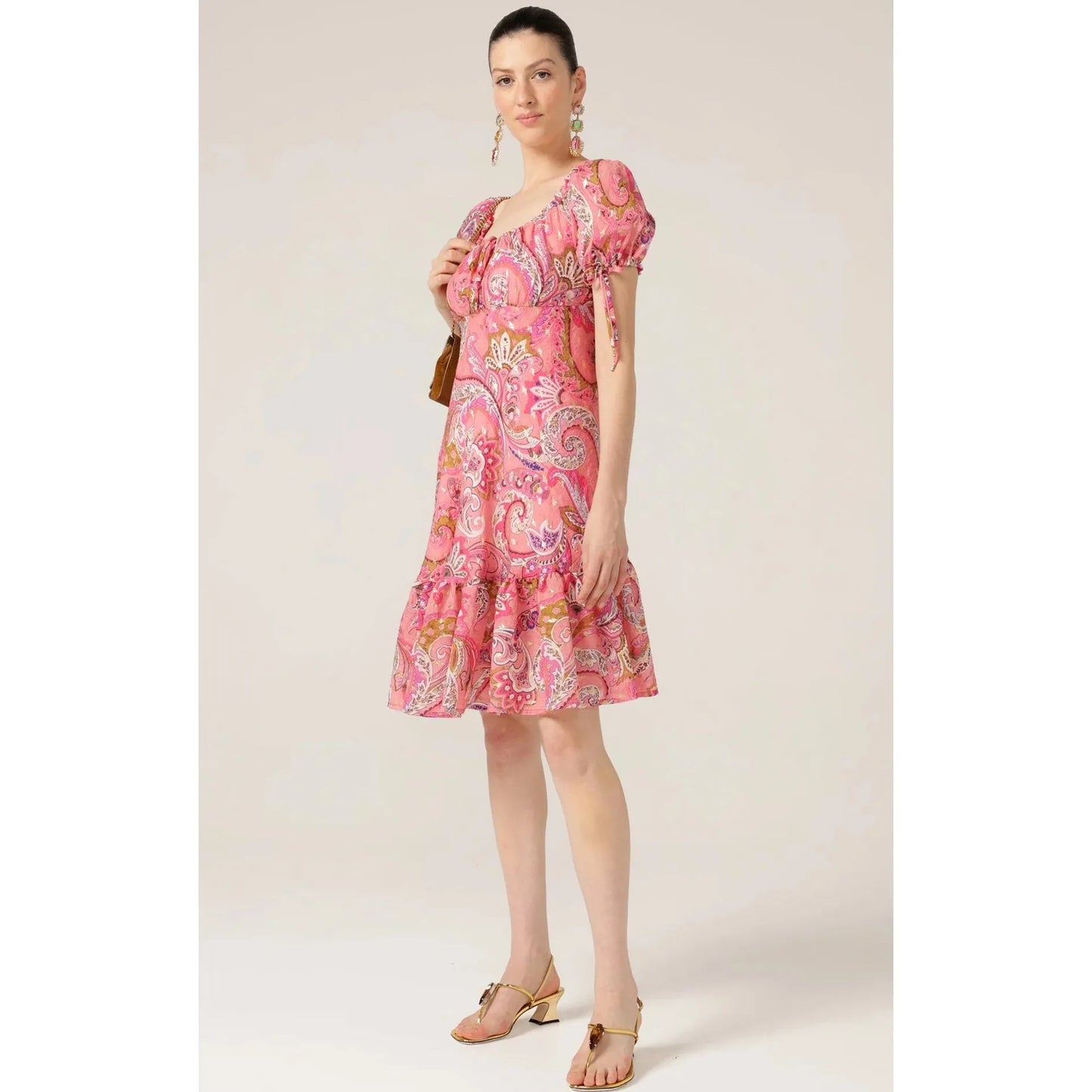 Sacha Drake Rosy Finch Dress (Pink Paisley)