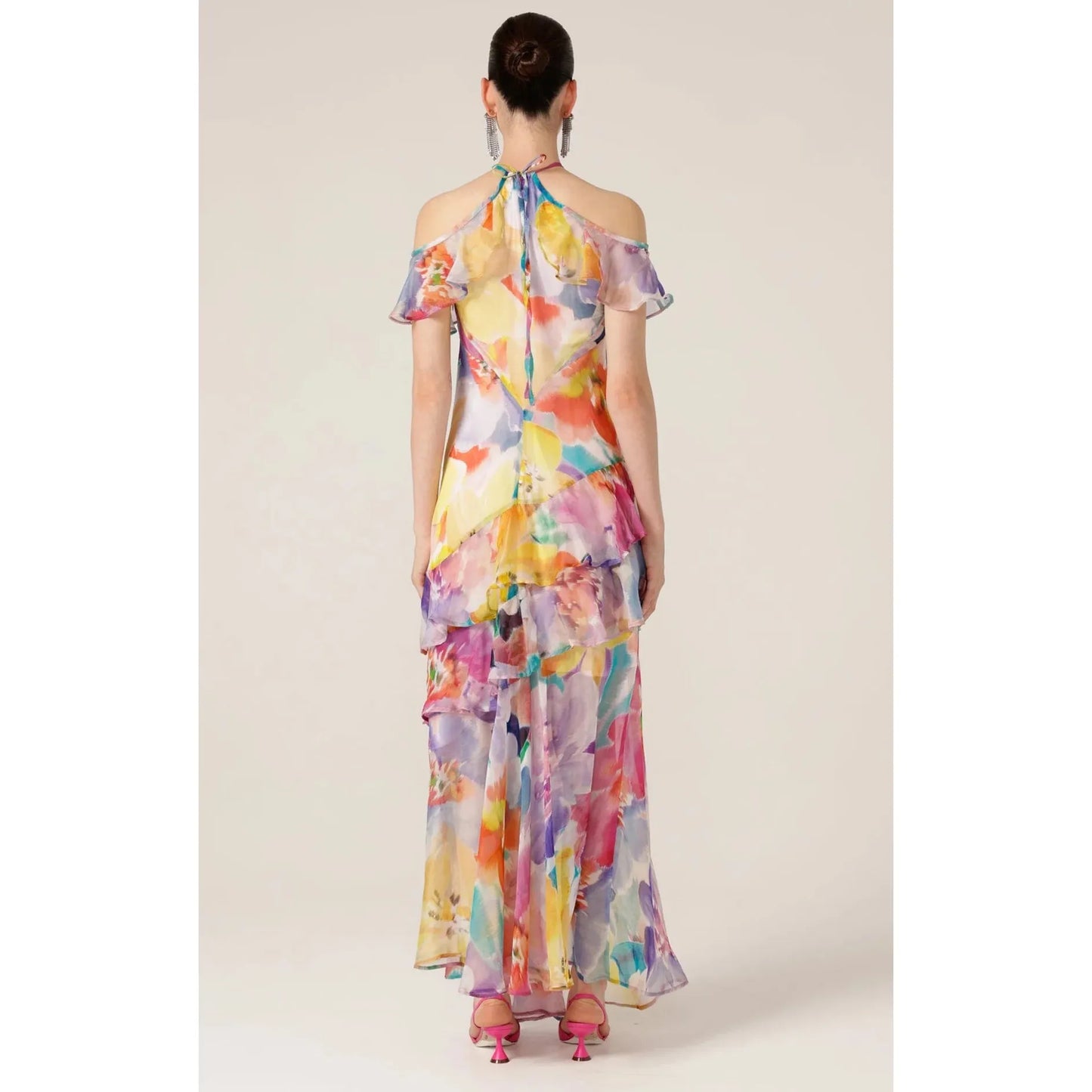 Sacha Drake Paradise Tanager Dress (Multi flo)