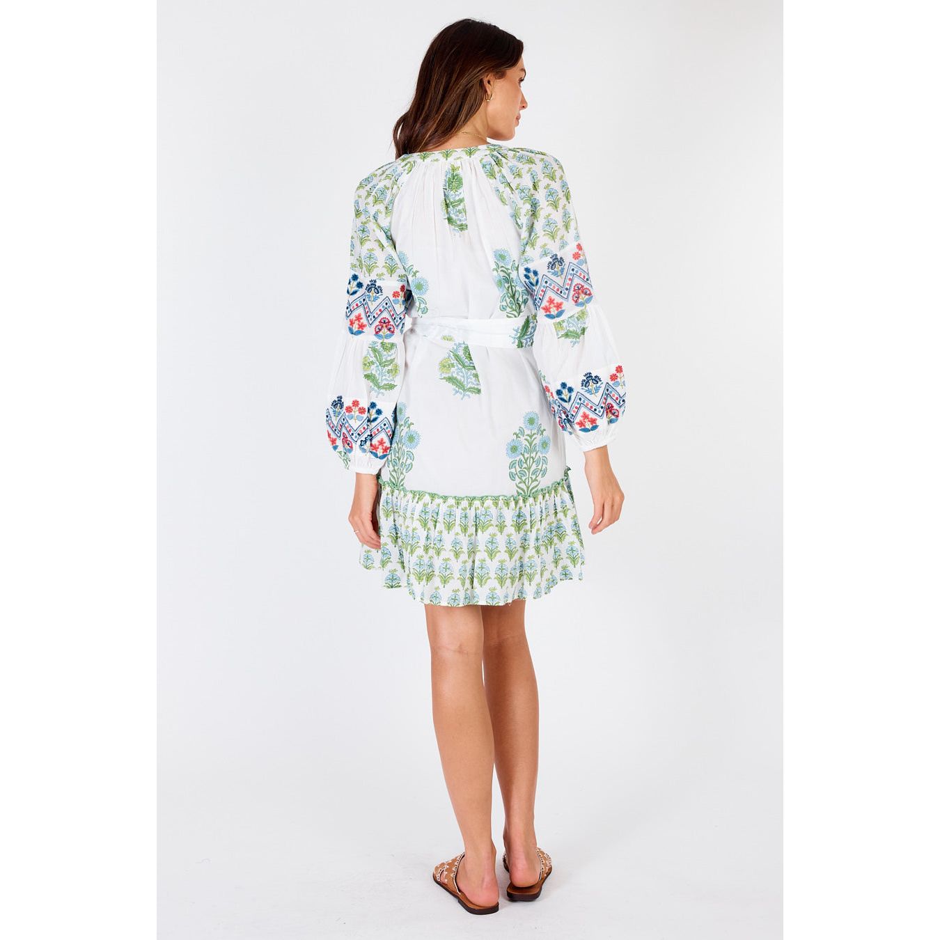 Ruby Yaya Green Rampur Dress