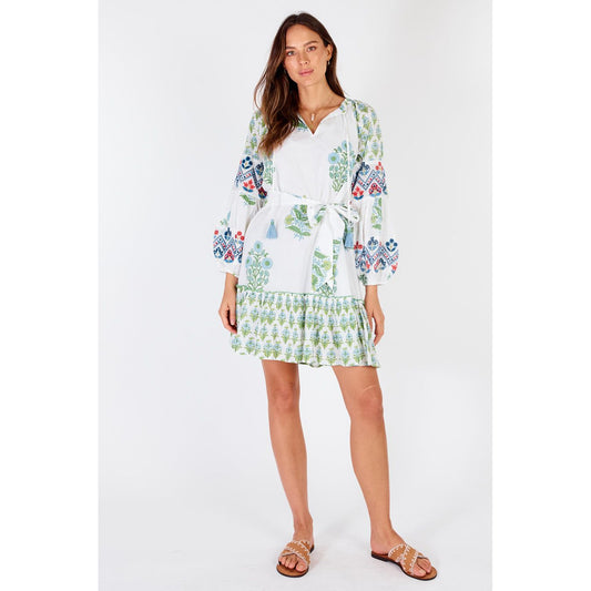 Ruby Yaya Green Rampur Dress