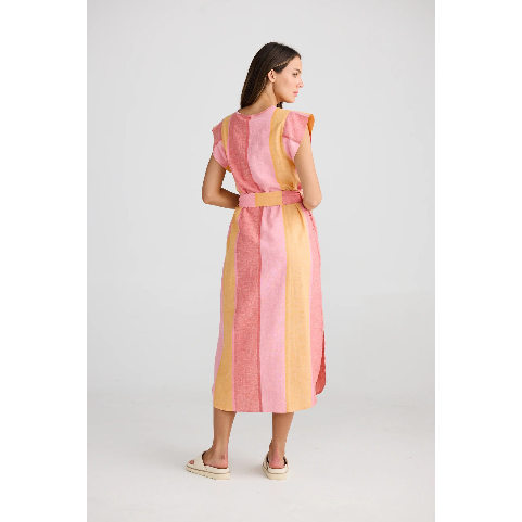 Shanty Sebou Dress Lisbon Stripe