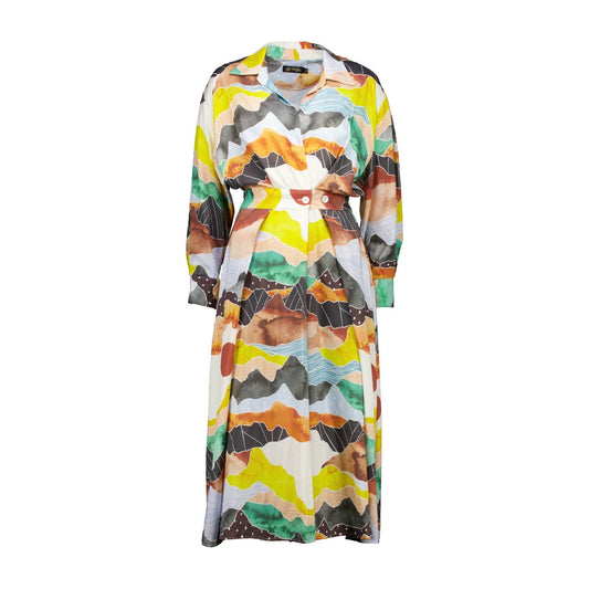 Olga De Polga Vista Parisian Wrap Dress Orange