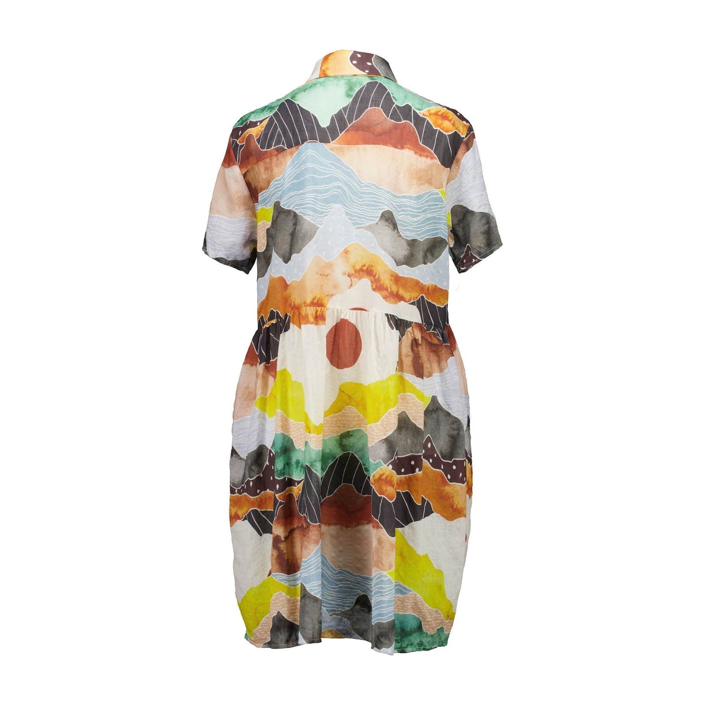 Olga de Polga Vista Villa Dress Orange