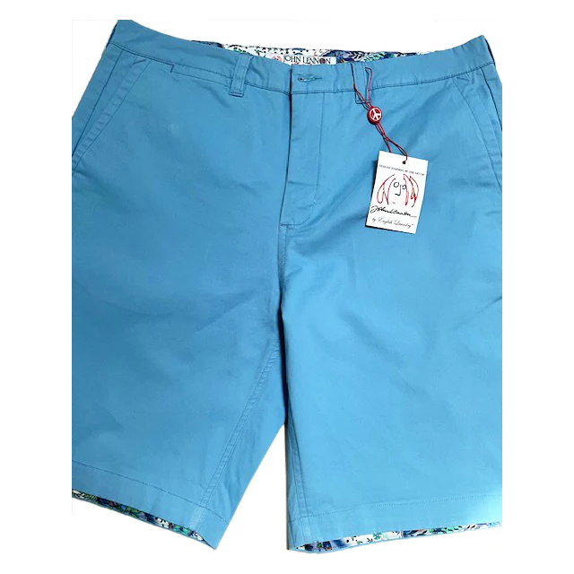 John Lennon shorts sky blue