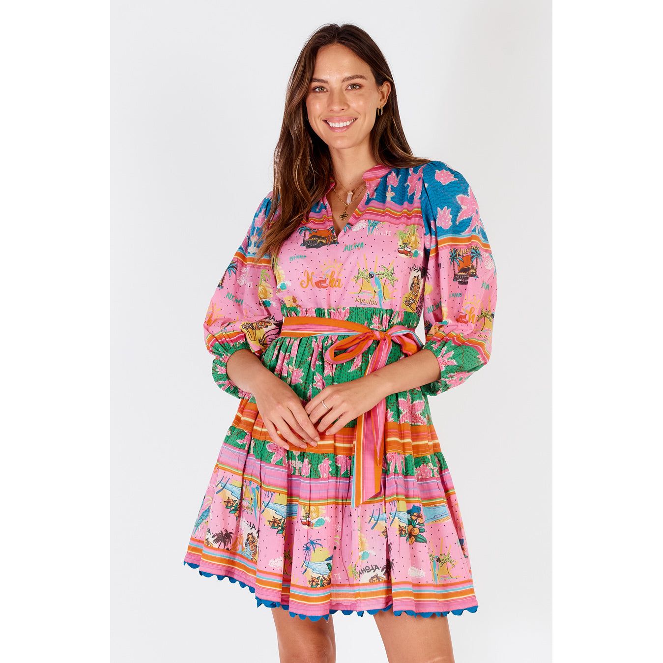 Ruby yaya Ohana Dress Pink
