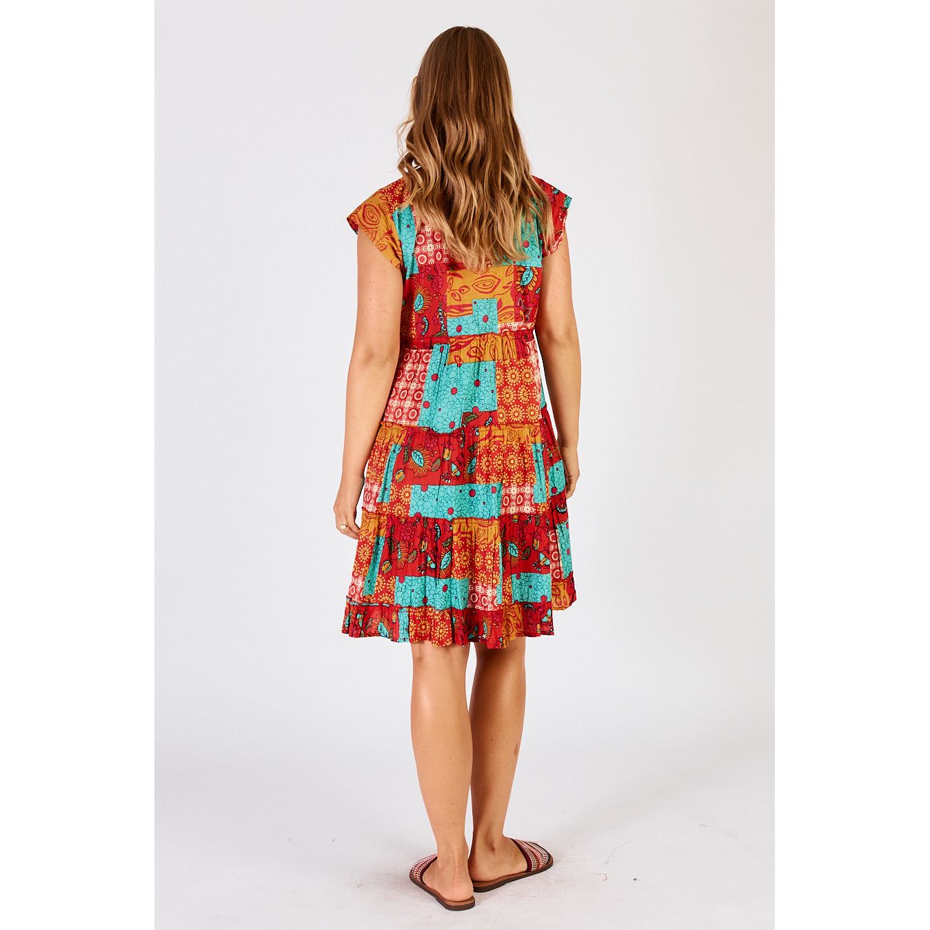 Lula Life Hattie Dress Flame