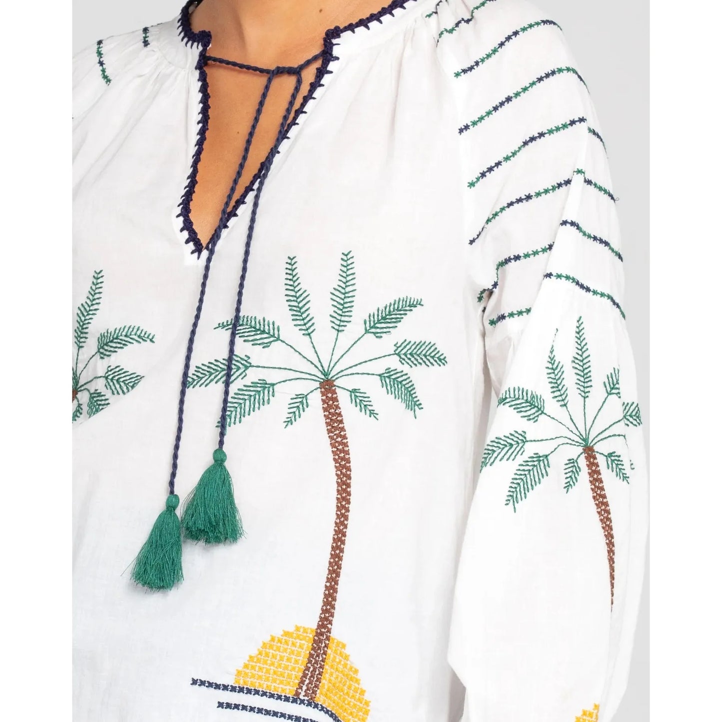 Boom Shankar Palm Shirt