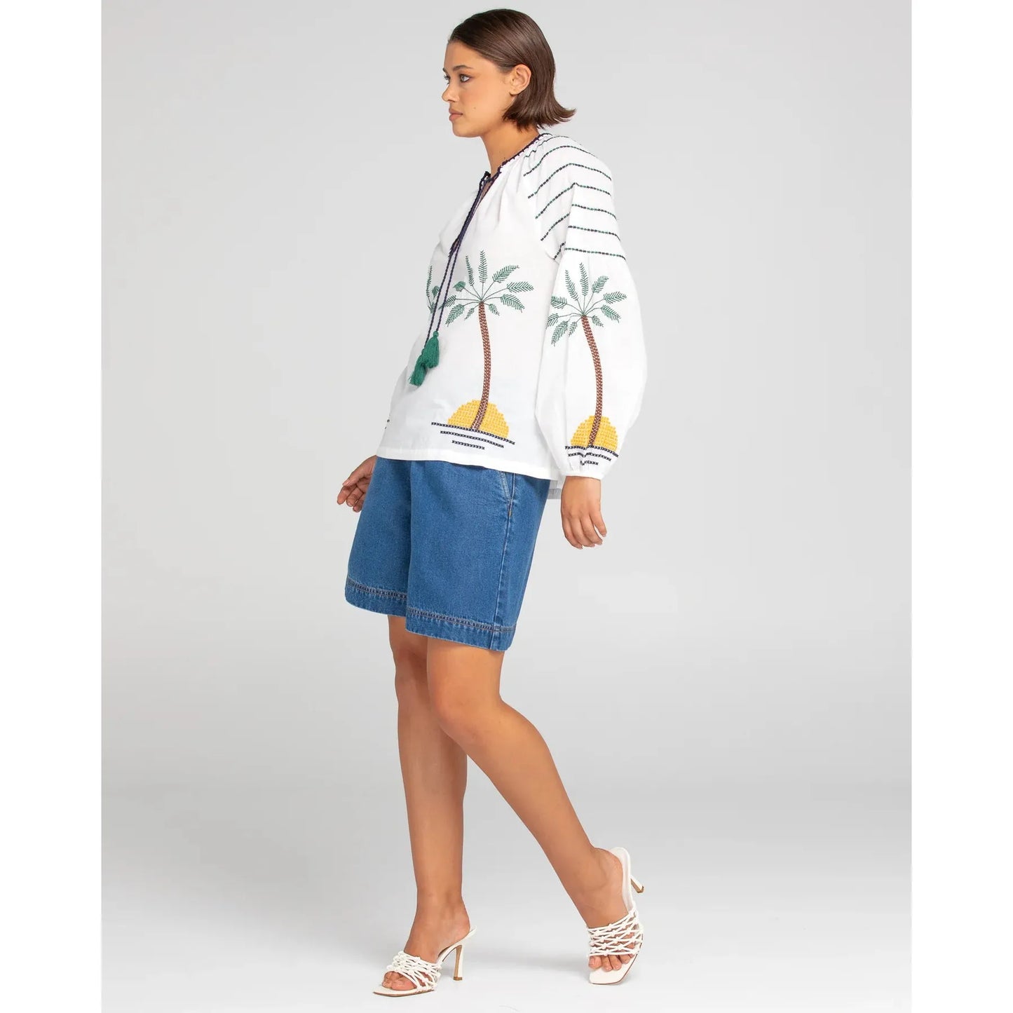 Boom Shankar Palm Shirt