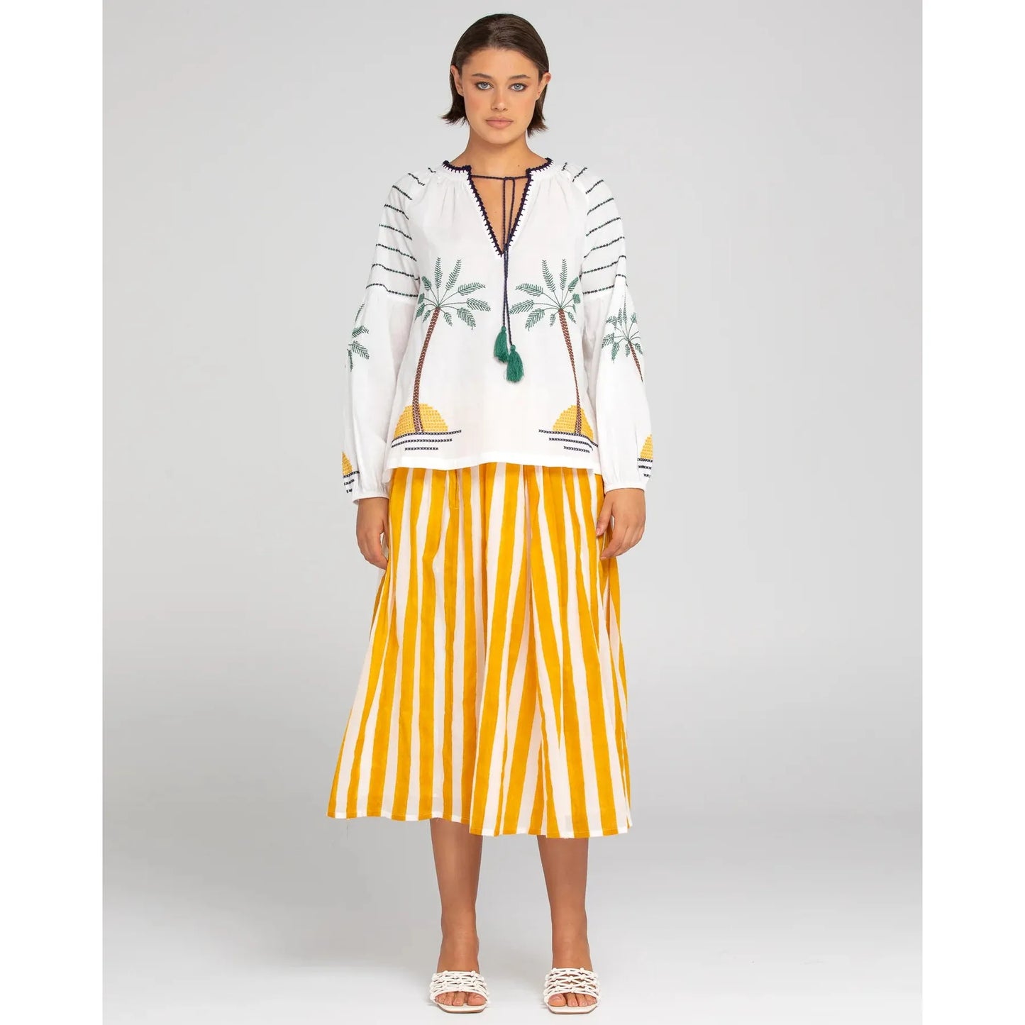 Boom Shankar Palm Shirt