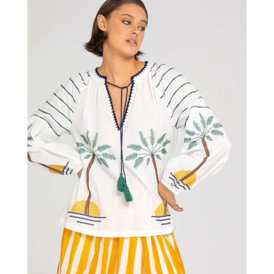 Boom Shankar Palm Shirt