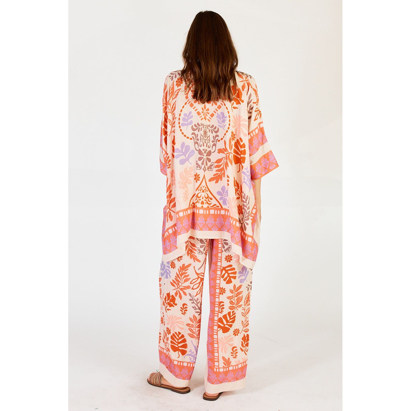 Lula Soul Carara kaftan Shirt Blue or Stone