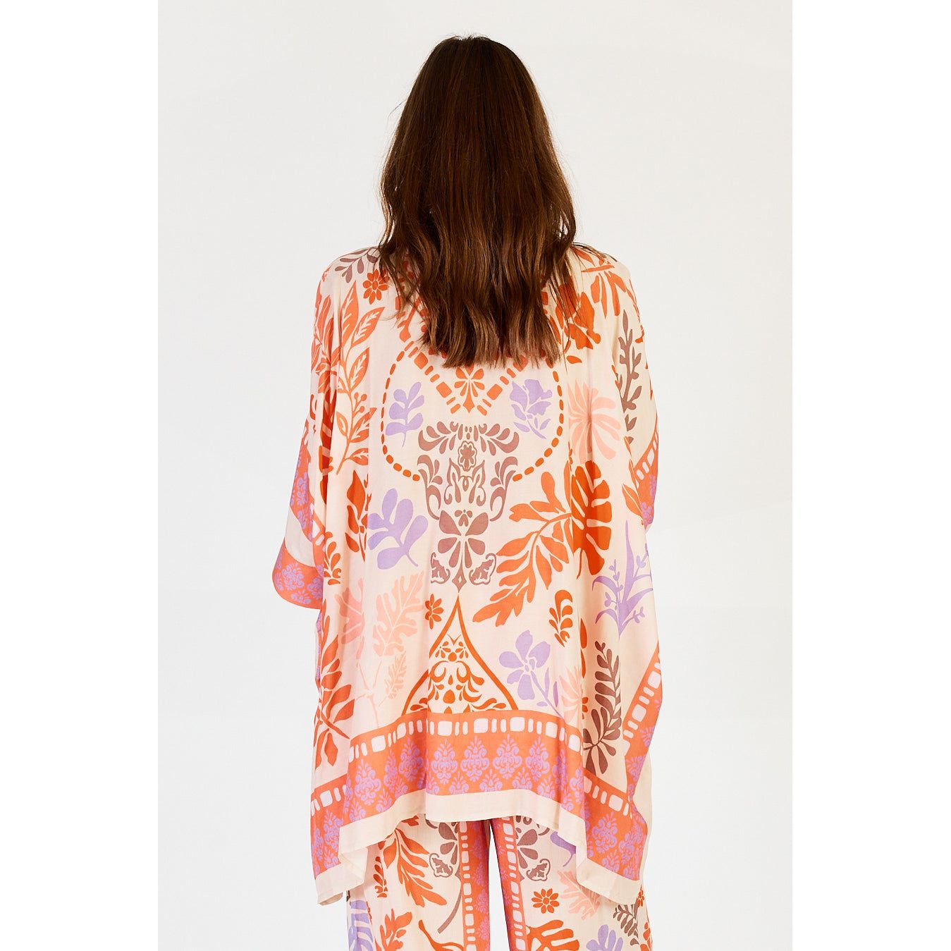 Lula Soul Carara kaftan Shirt Blue or Stone