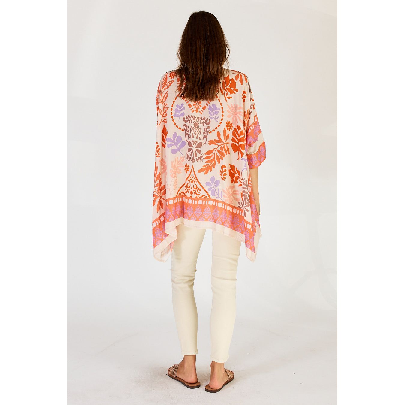 Lula Soul Carara kaftan Shirt Blue or Stone
