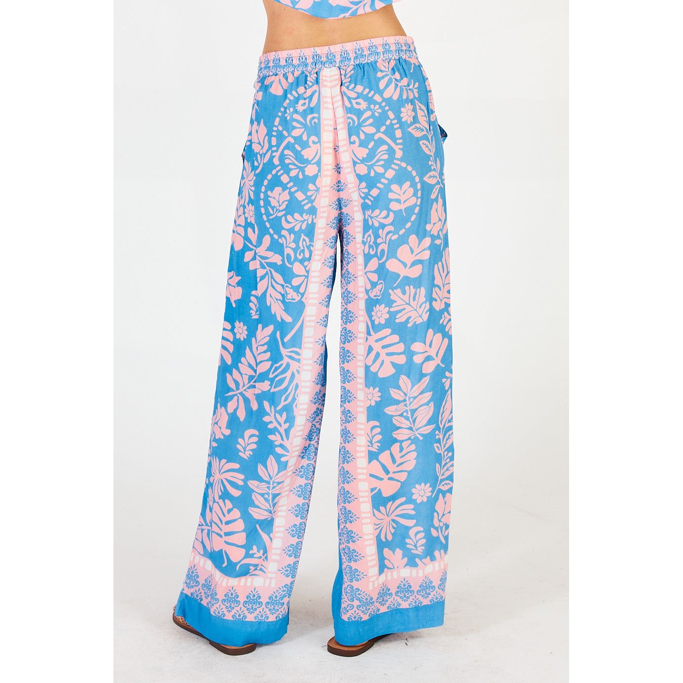 Lula Soul Carara Pant Blue , Green or Stone