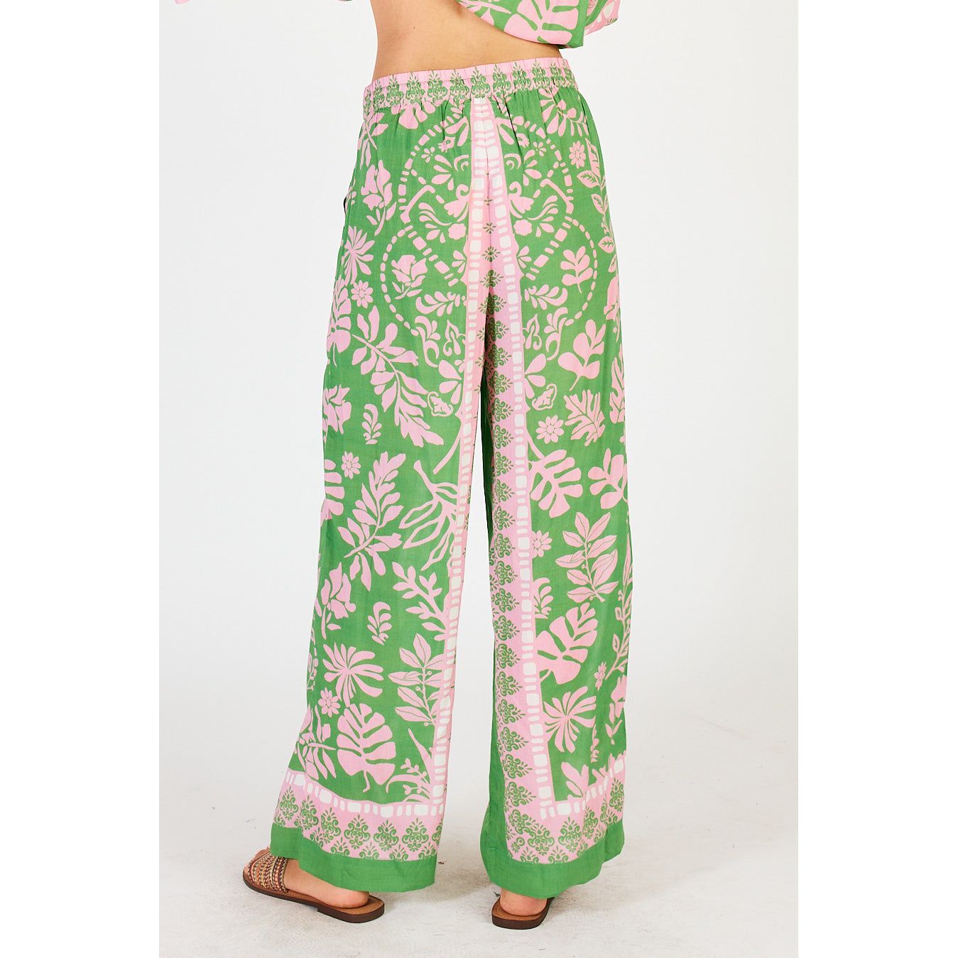 Lula Soul Carara Pant Blue , Green or Stone