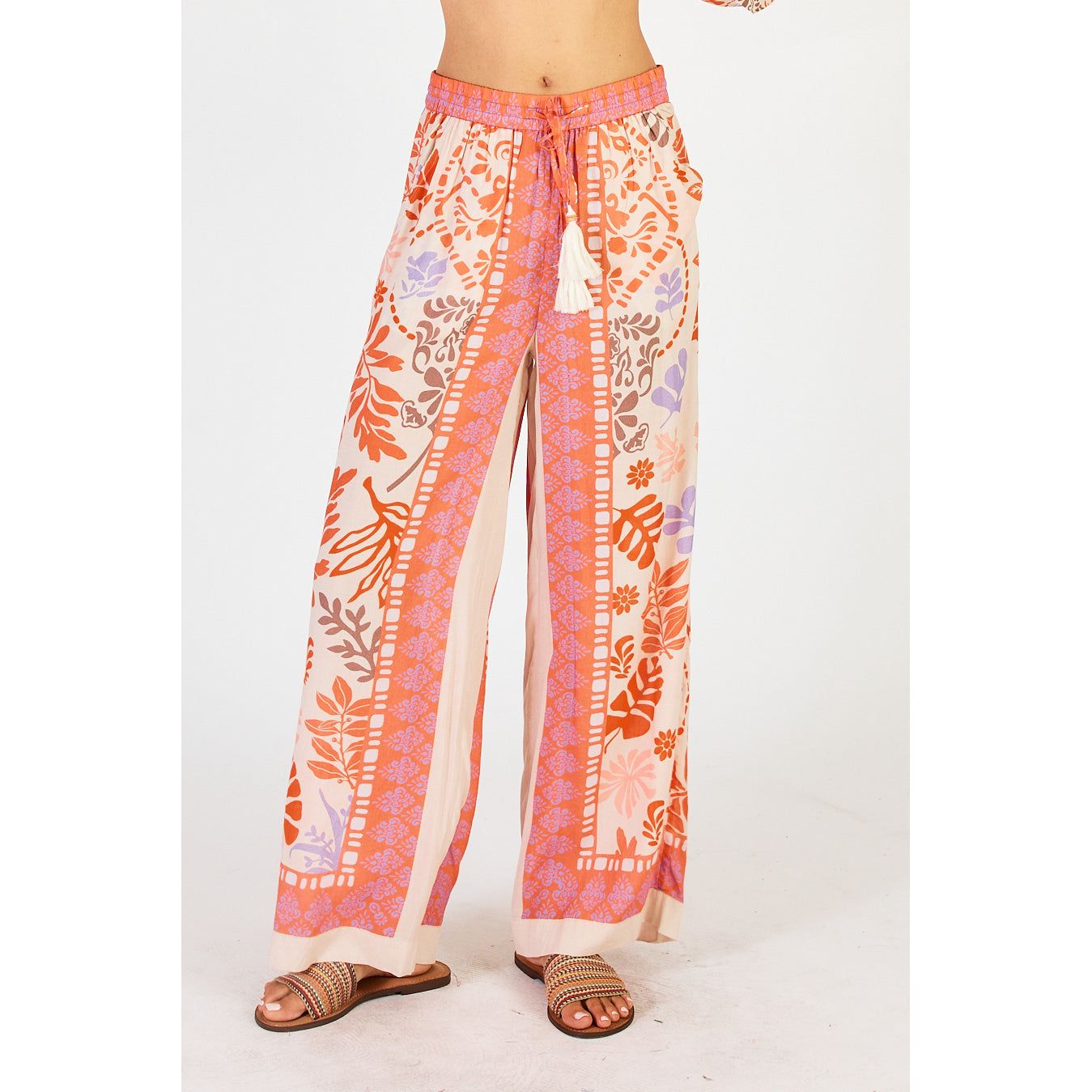 Lula Soul Carara Pant Blue , Green or Stone