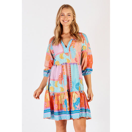 Lula Life Luna Dress (candy or lagoon)