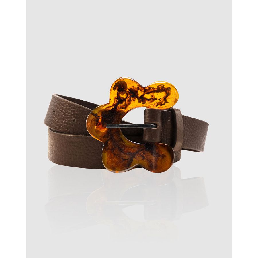 Boom Shankar flower belt (Green, Red or Brown)
