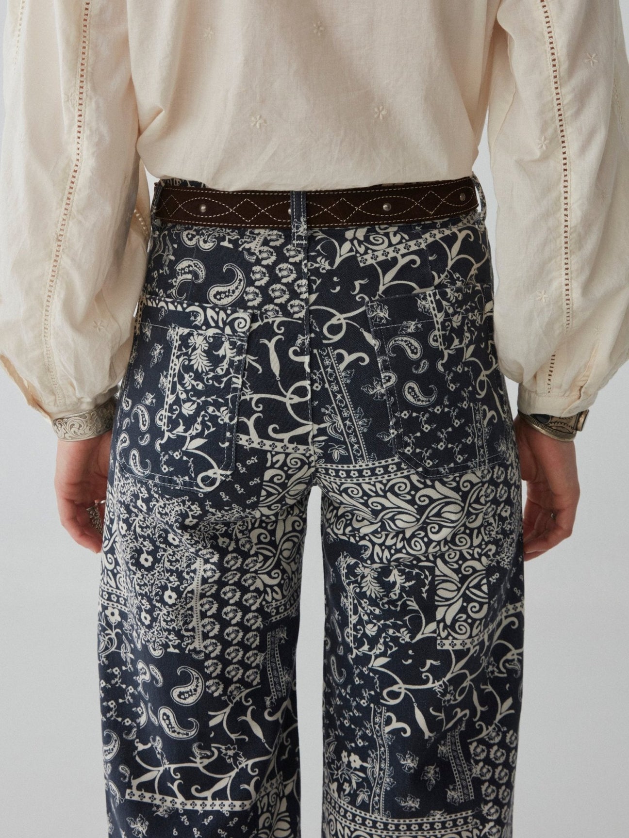 Maison Hotel Twiggy Pant (military blue)