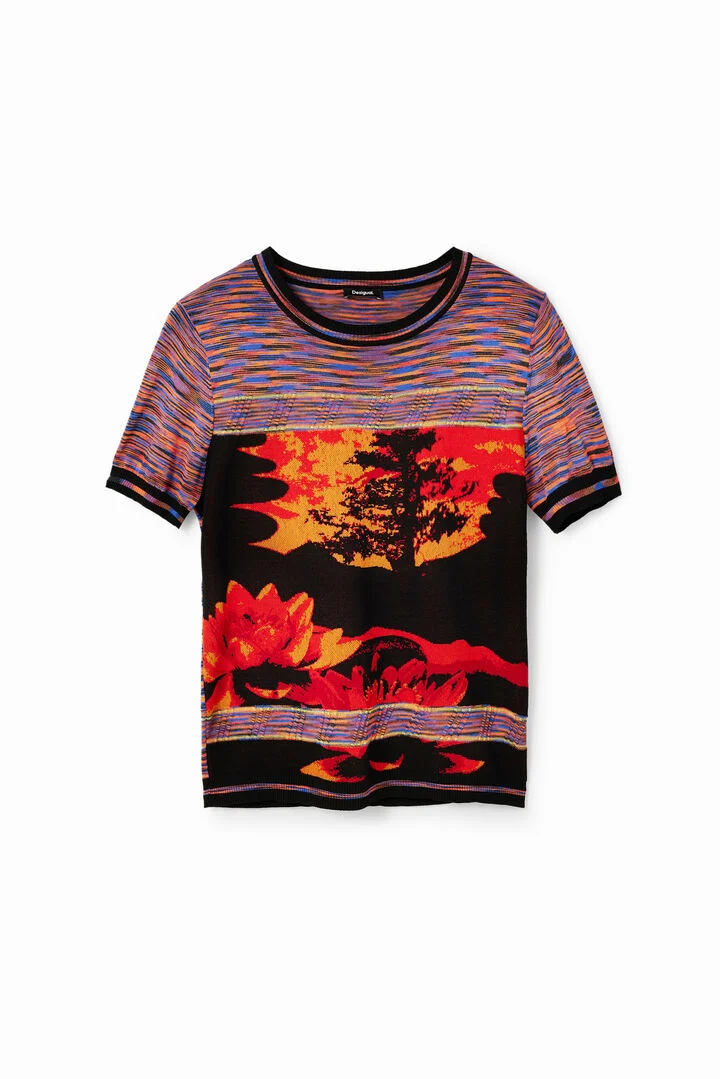 Desigual Knit T Shirt 23WWTKAK