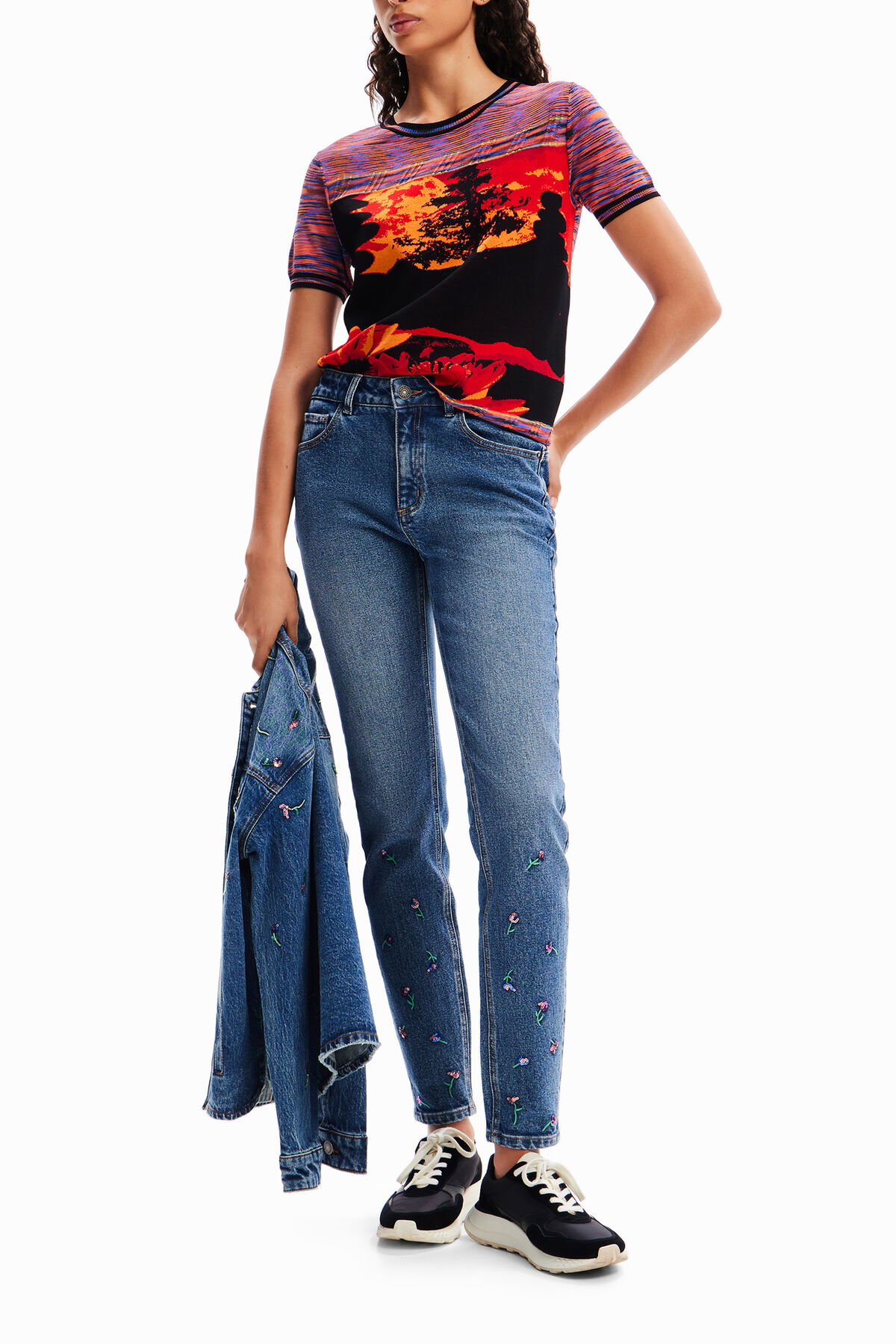 Desigual Knit T Shirt 23WWTKAK
