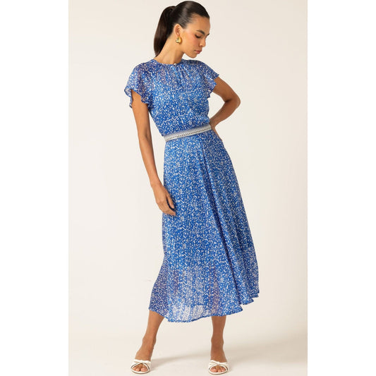 Sacha Drake Renee Midi Cobalt/white