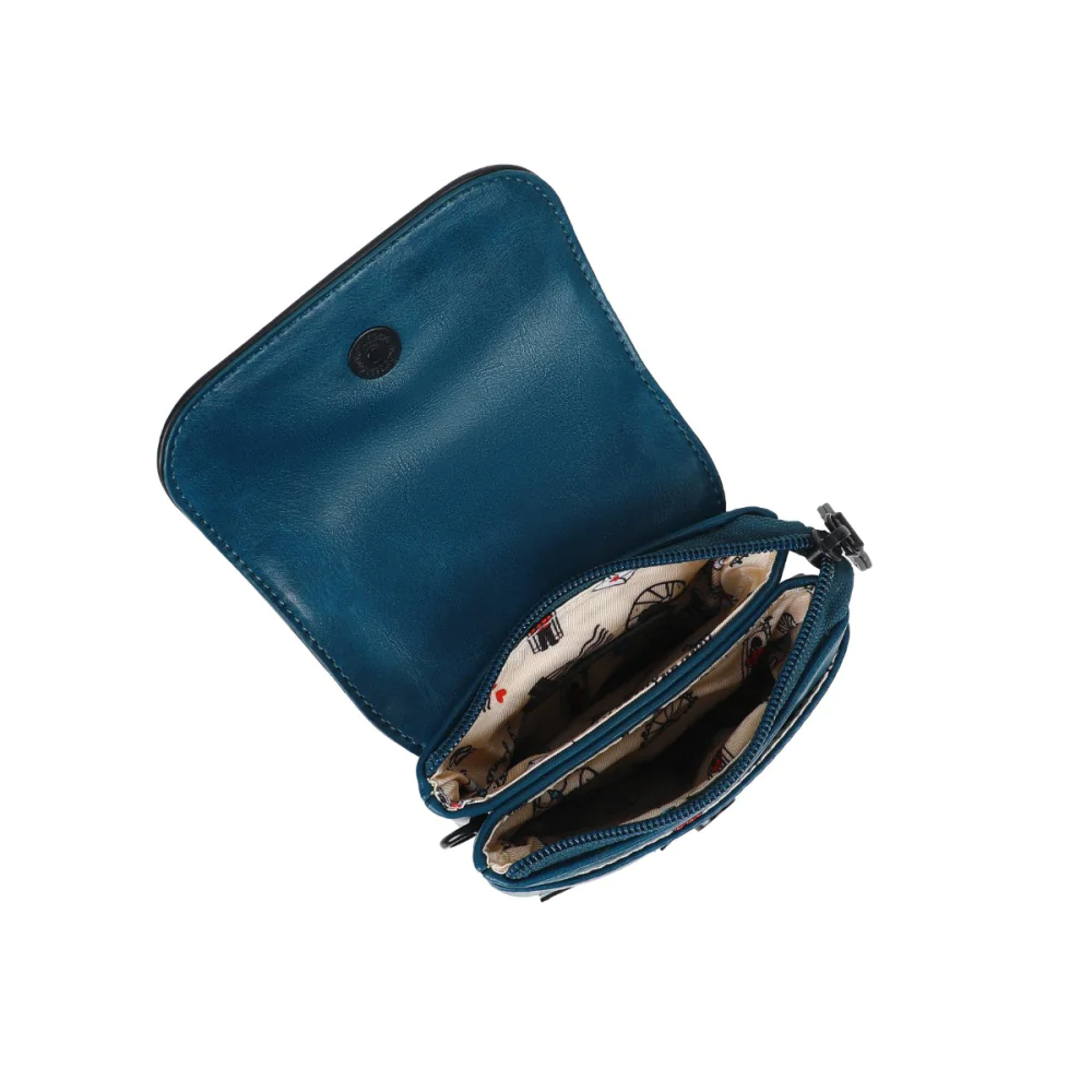 Vendula Between the Covers Bookbinders Phone Pouch