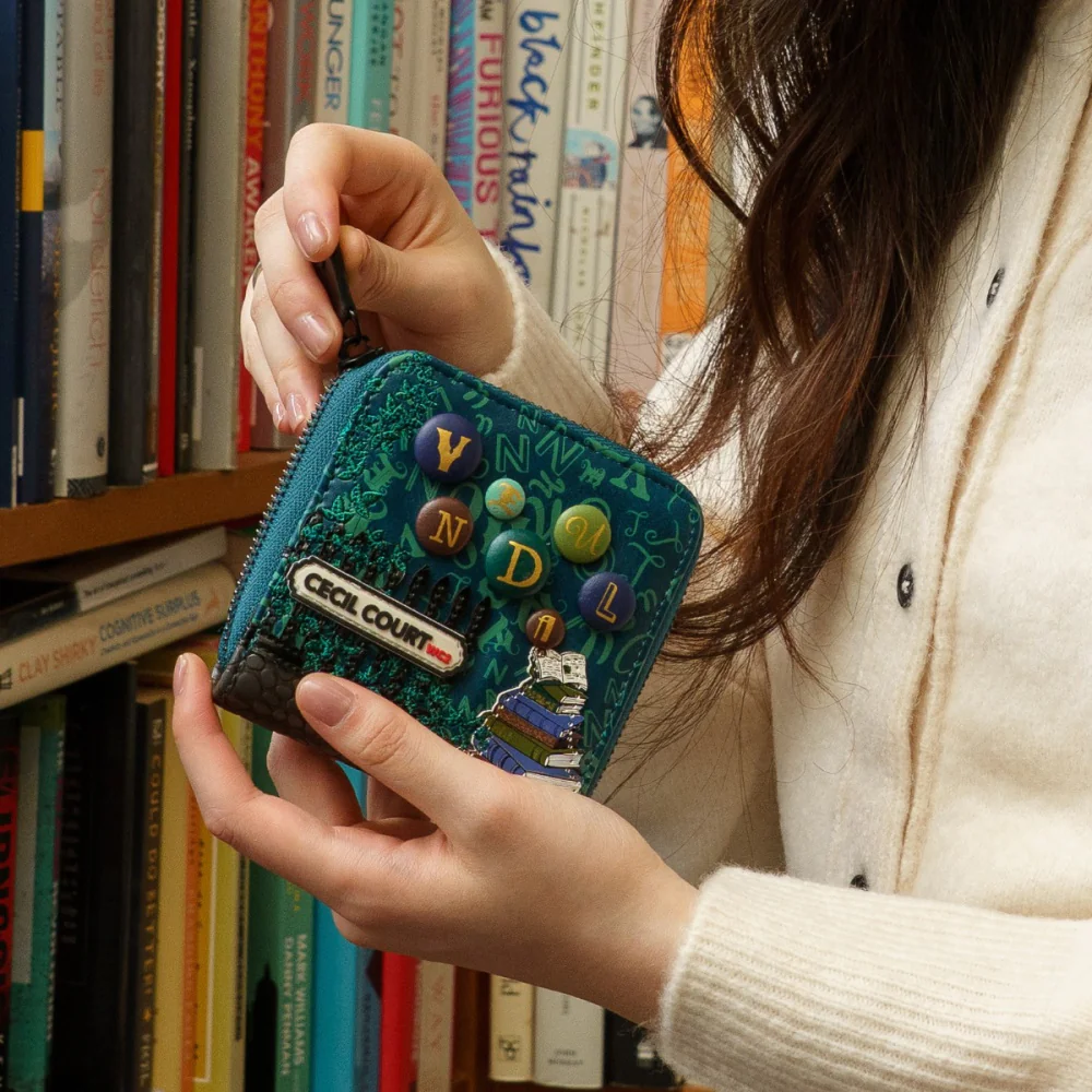 Vendula Between the Covers Bookbinders Square Wallet