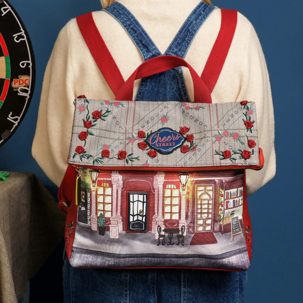 Vendula Cheers Street Foldover Backpack