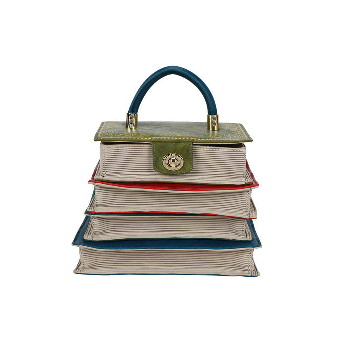 Vendula Between the Covers Bookbinders Book Stack Bag