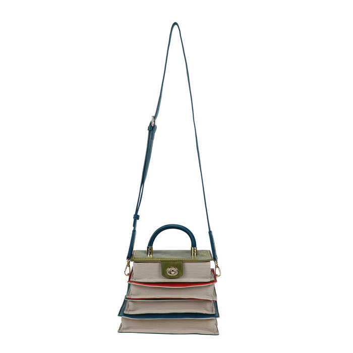 Vendula Between the Covers Bookbinders Book Stack Bag