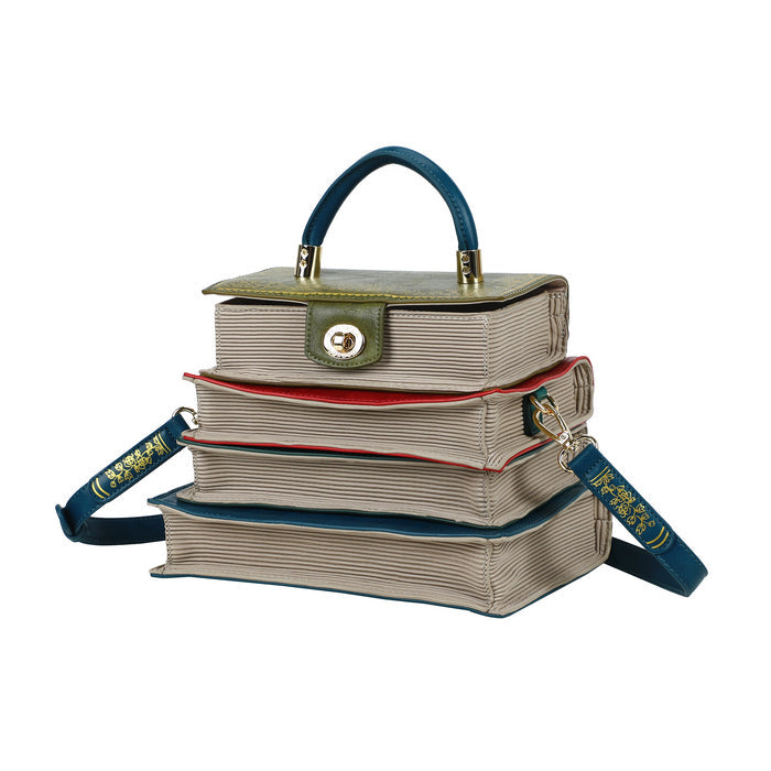 Vendula Between the Covers Bookbinders Book Stack Bag