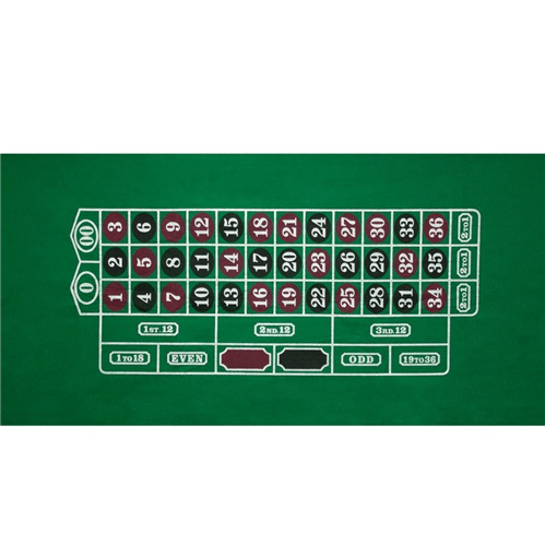 Roulette felt mat