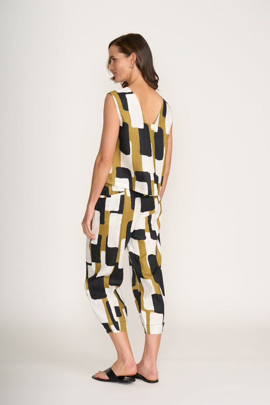 Foil Art Box Jubilant Pant