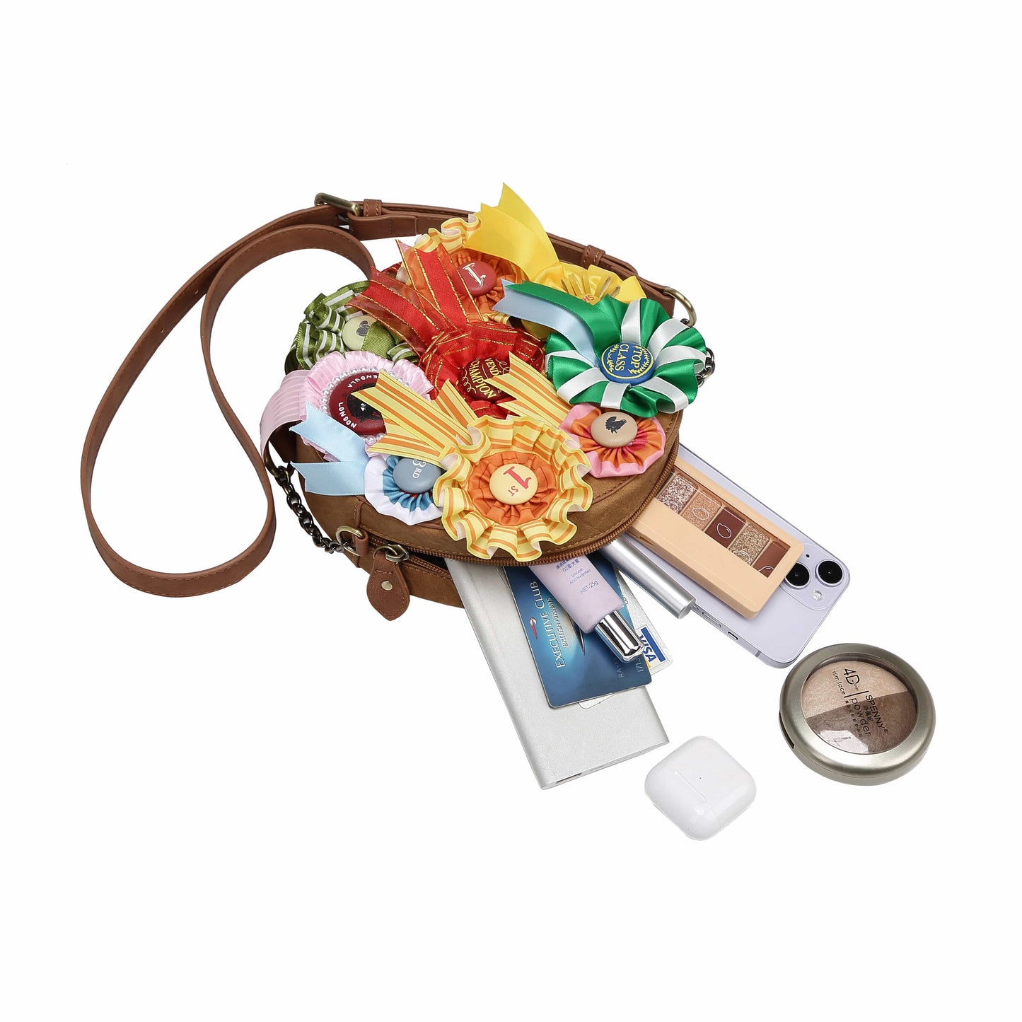 Vendula Pony Club Rosette Apollo Round Crossbody