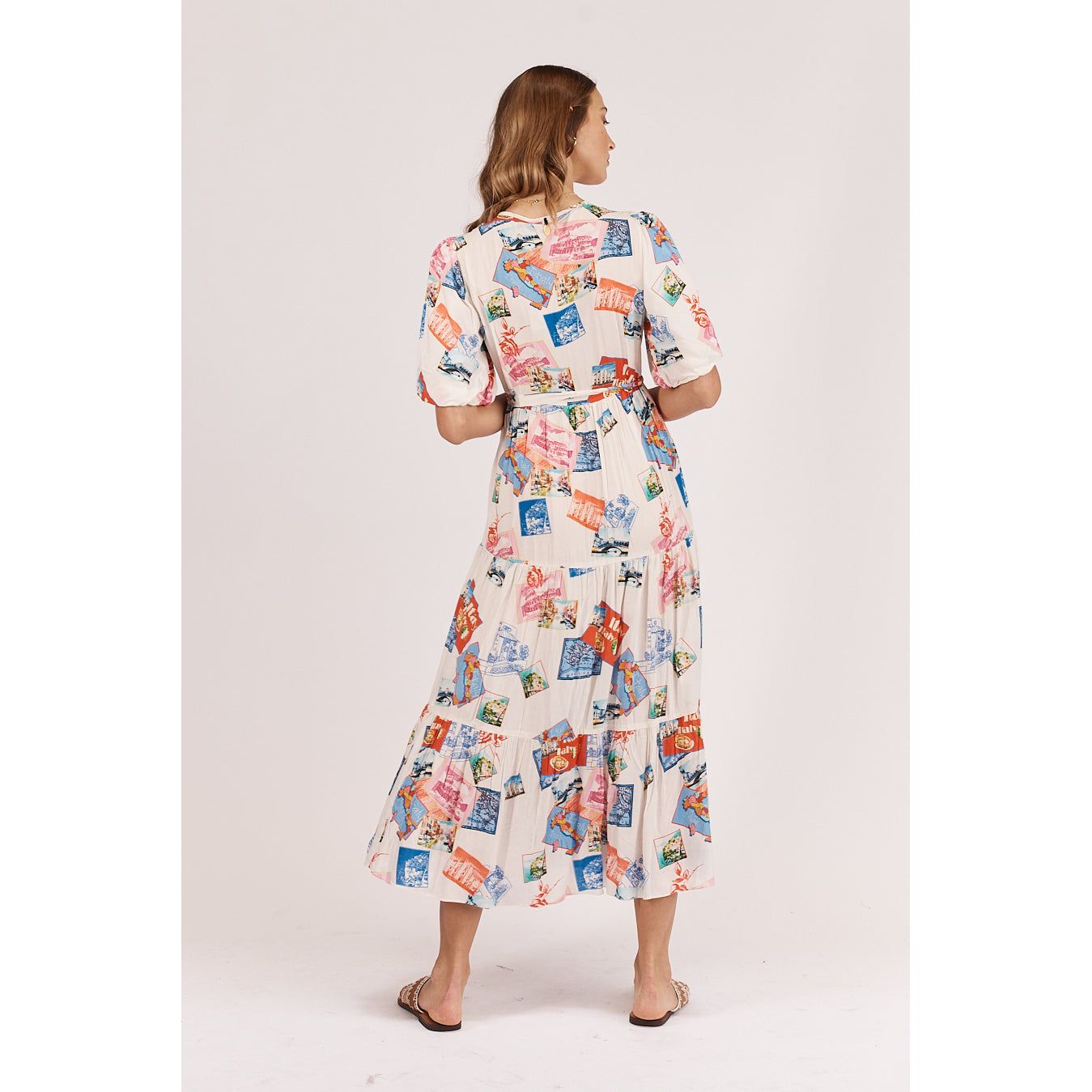 Ruby yaya Taormina Wrap Dress Cream