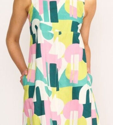 Foil Spectrum To The Max Dress