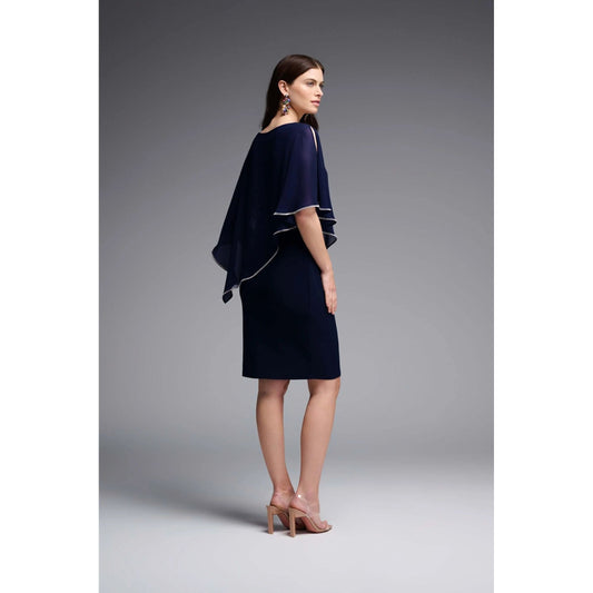 Joseph Ribkoff LDS Dress Midnight Blue 223762S