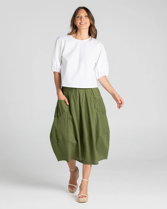 Boom Shankar Guru Skirt ~ Khaki