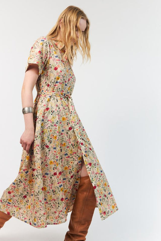 Lolly's Laundry Blake Midi Dress Flower Print